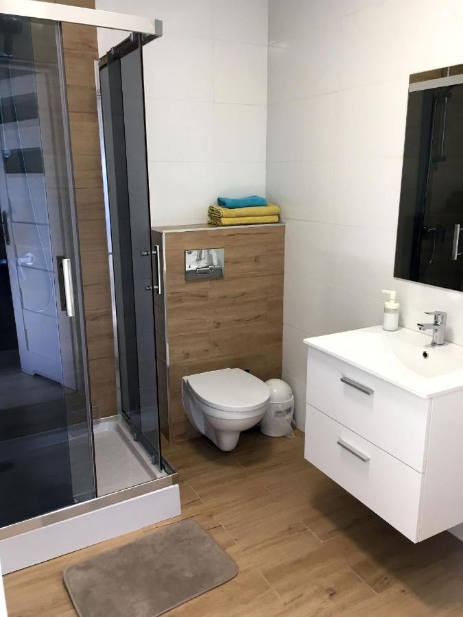Ferienwohnung Krysia - Tuz Przy Plazy Großmöllen Exterior foto